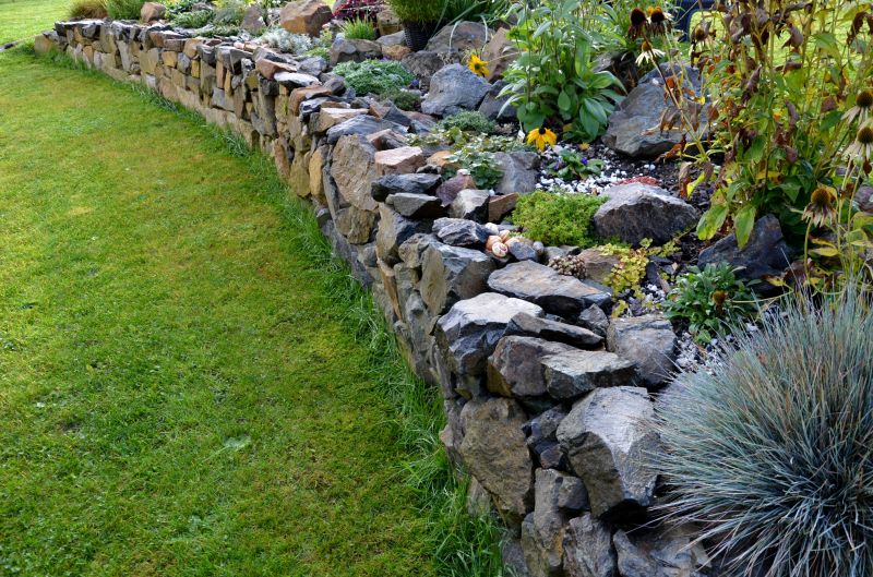 Stone Garden Wall