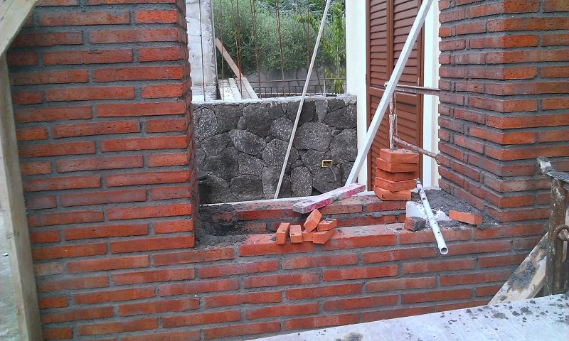 Masonry Project in Progress